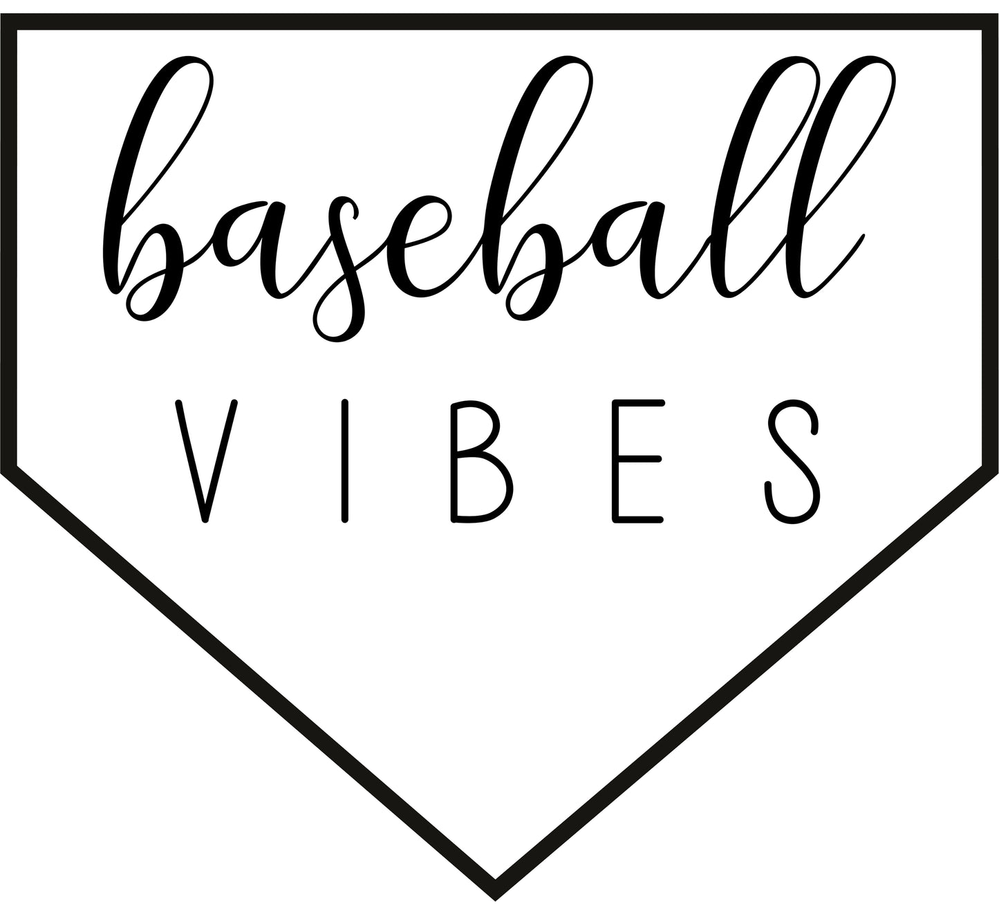 Baseball Vibes (Adult)