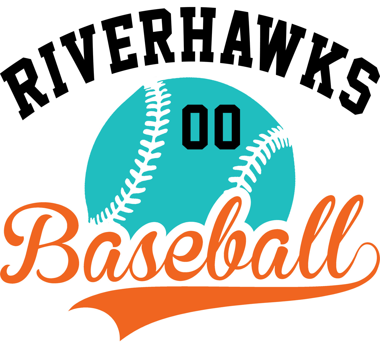 Riverhawks Baseball - CUSTOMIZABLE
