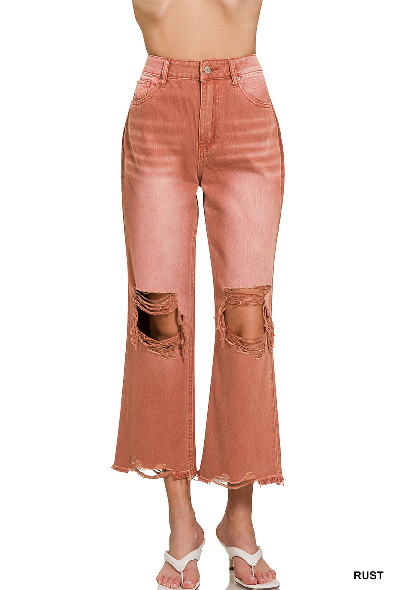 Zenana Crop Pants