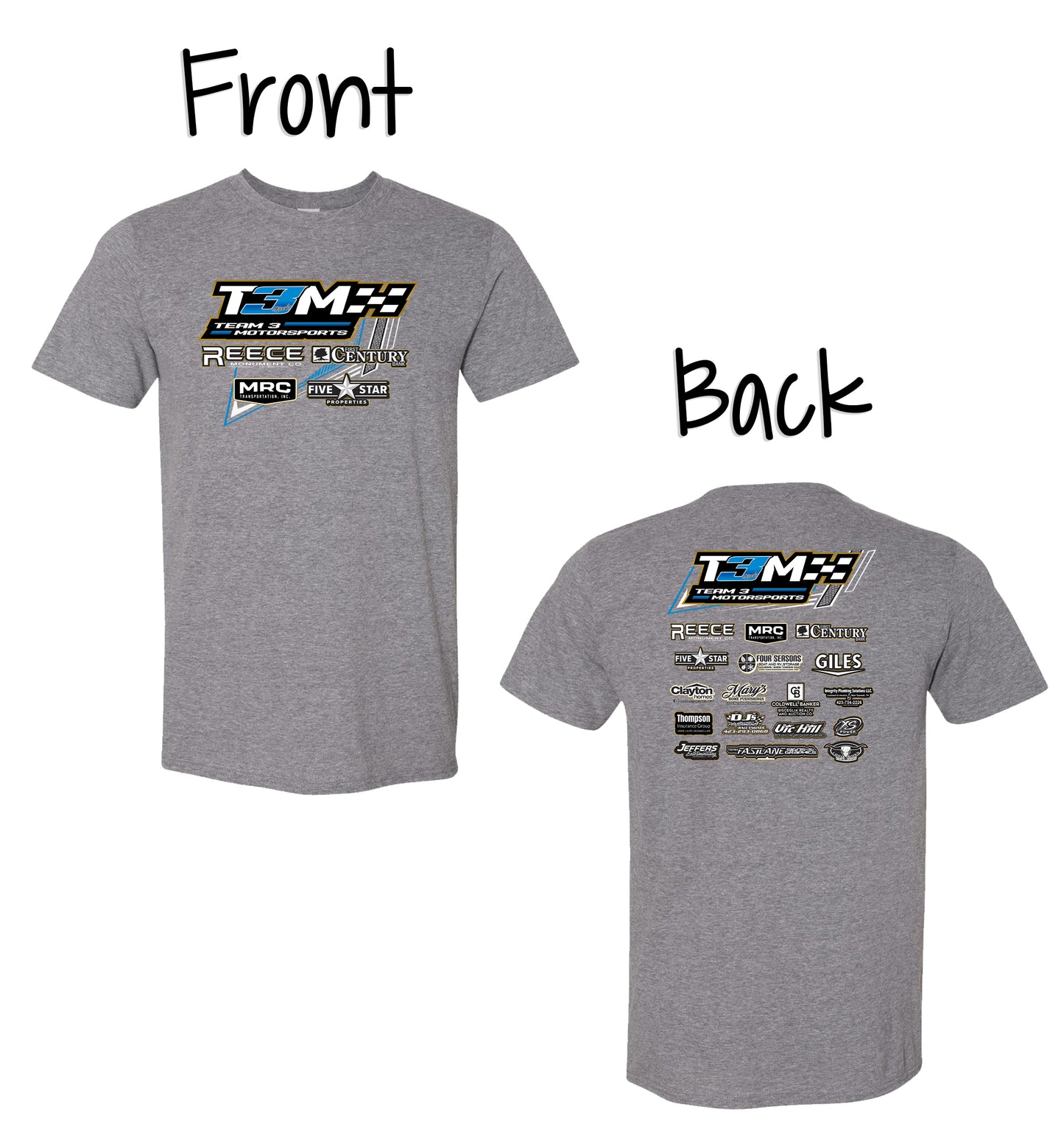 Austin Neely Sponsor Shirt 2024