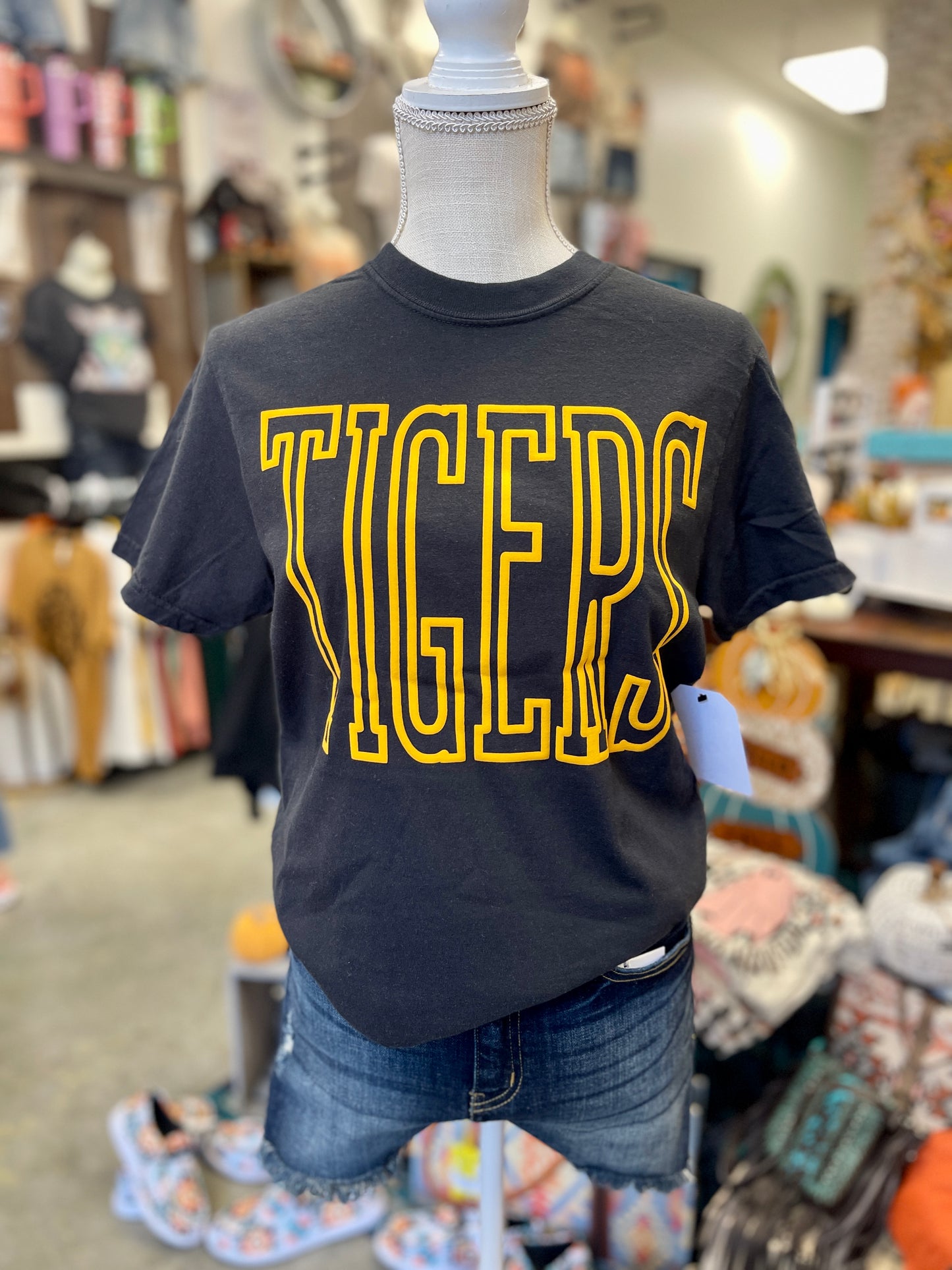 Tigers Varsity Outline Puff Tee
