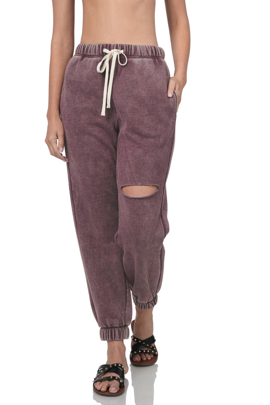 Acid Wash Joggers