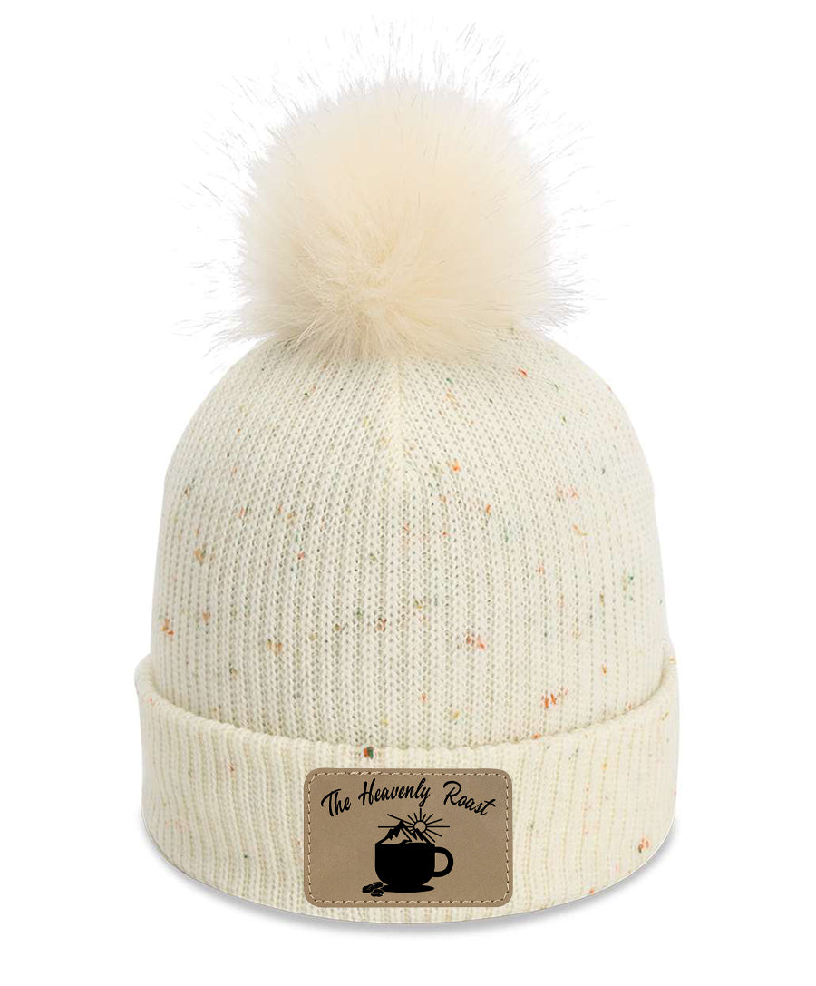 The Heavenly Roast Pom Cuffed Beanie