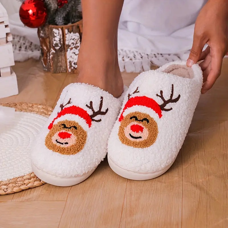 Reindeer Slippers
