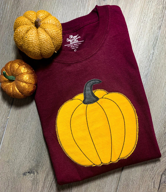 Pumpkin Applique