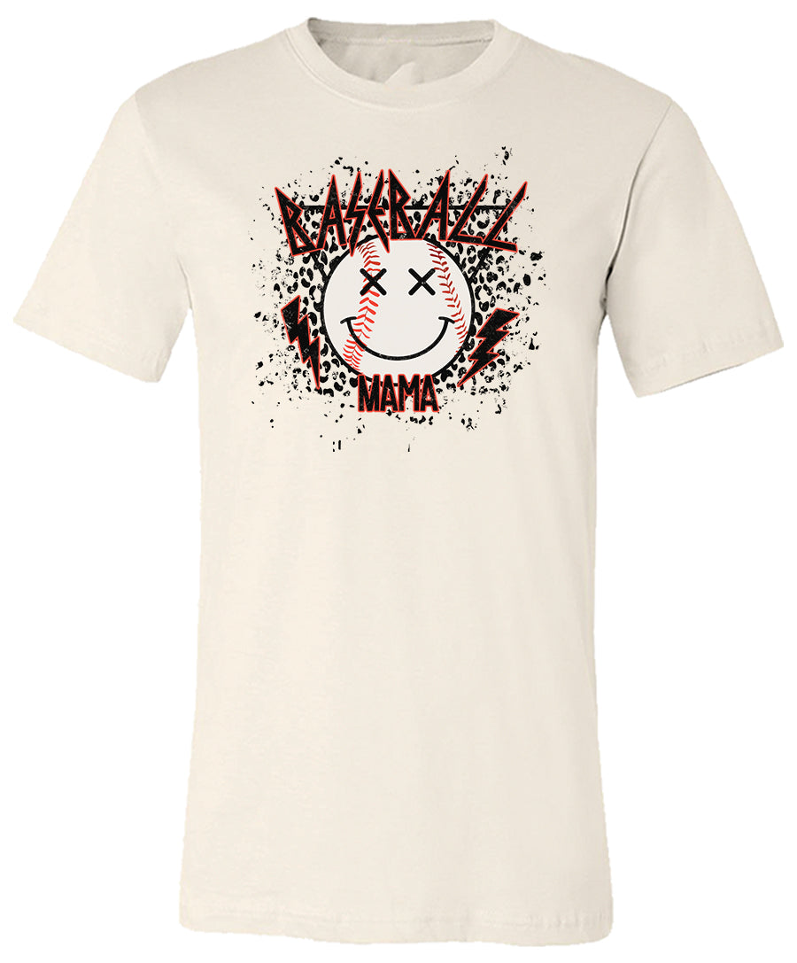 Grunge Baseball Mama