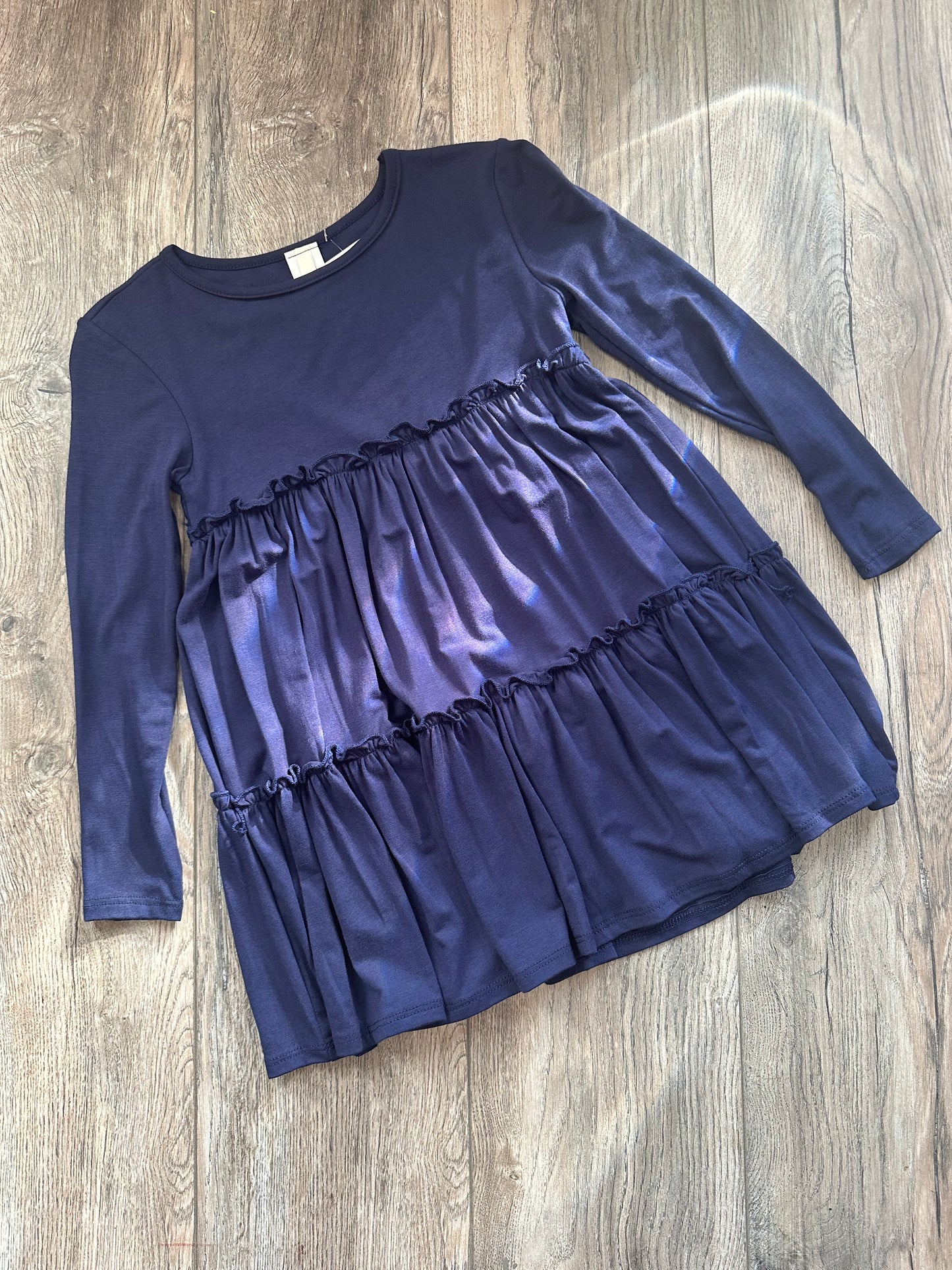 Navy Baby Doll Dress