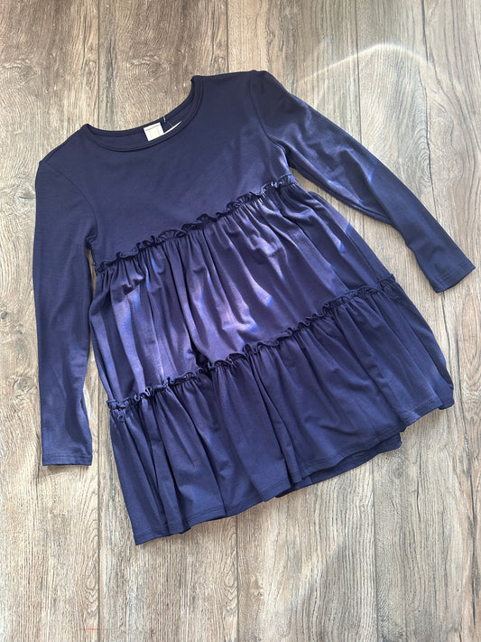 Navy Baby Doll Dress