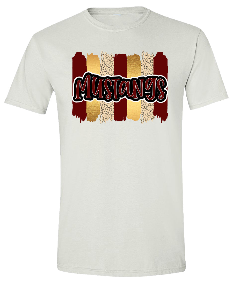 Mustangs Brush Stroke