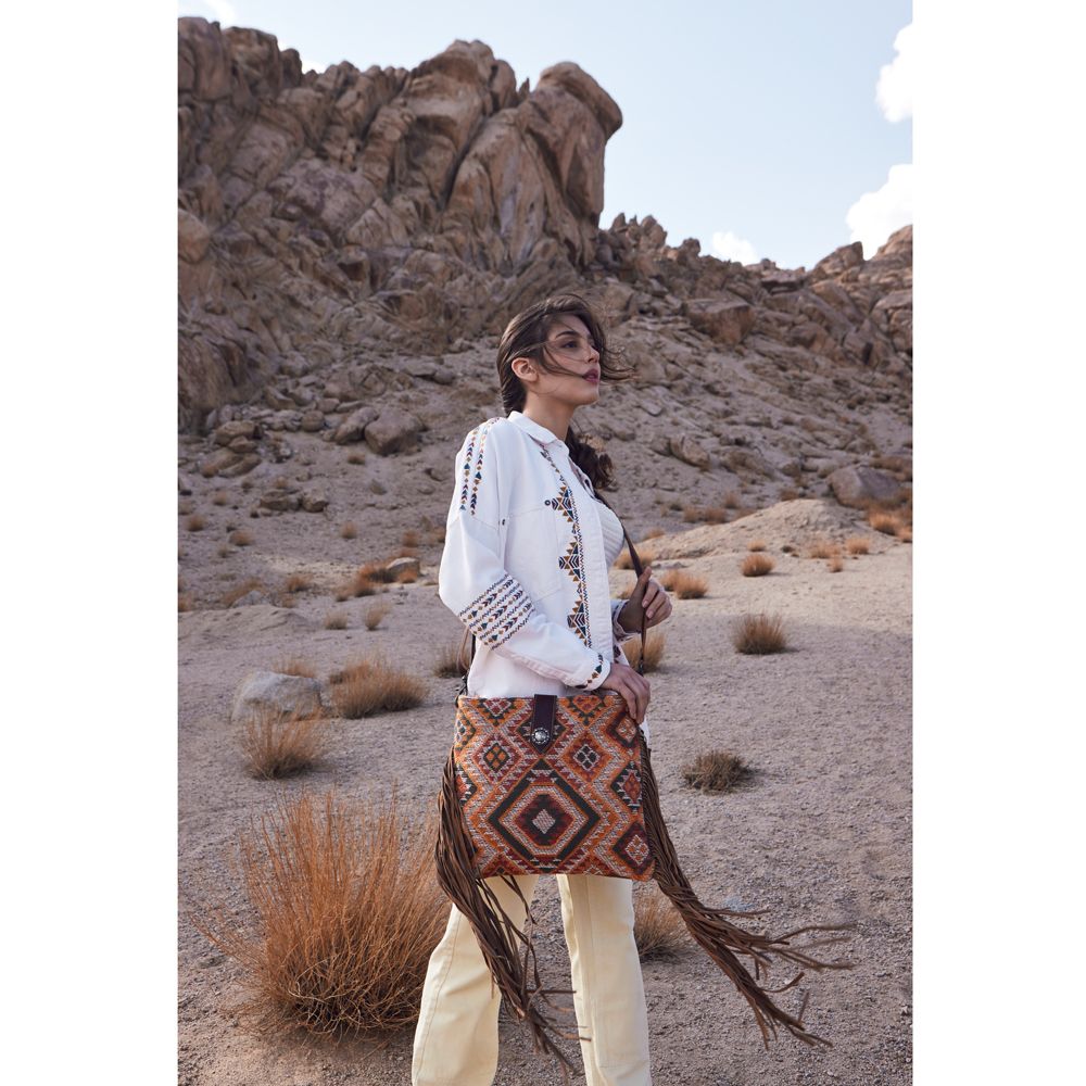 Barley Brown Shoulder Bag