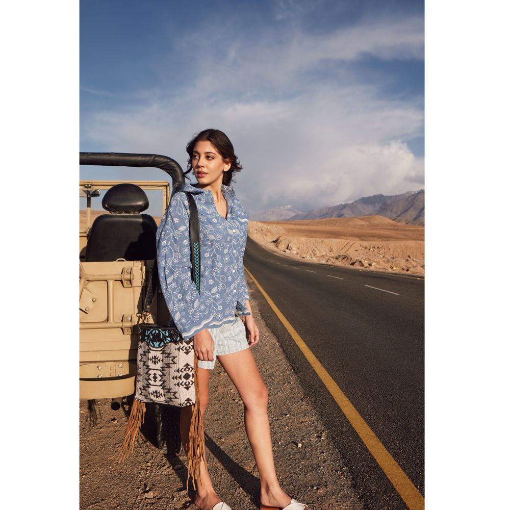 Osmosis Hand-Tooled Bag