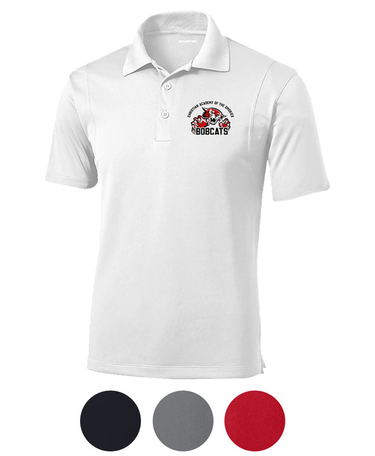 Bobcats - Mens Micropique Polo