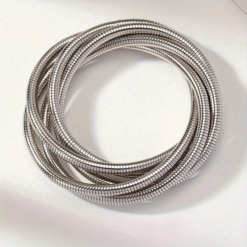 Multi-layer Spring Bracelet