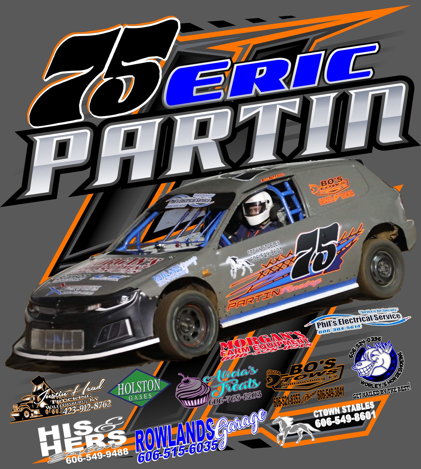 Eric Partin Racing Shirts 2023