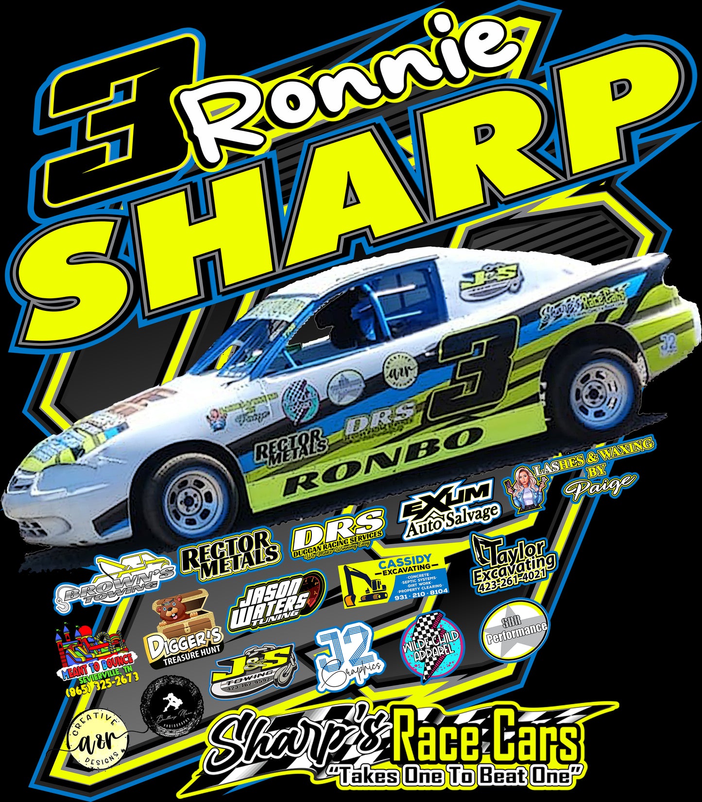 Ronnie Sharp Racing Shirts 2023