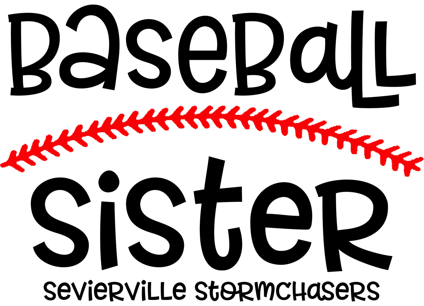 Baseball Sister (Youth)