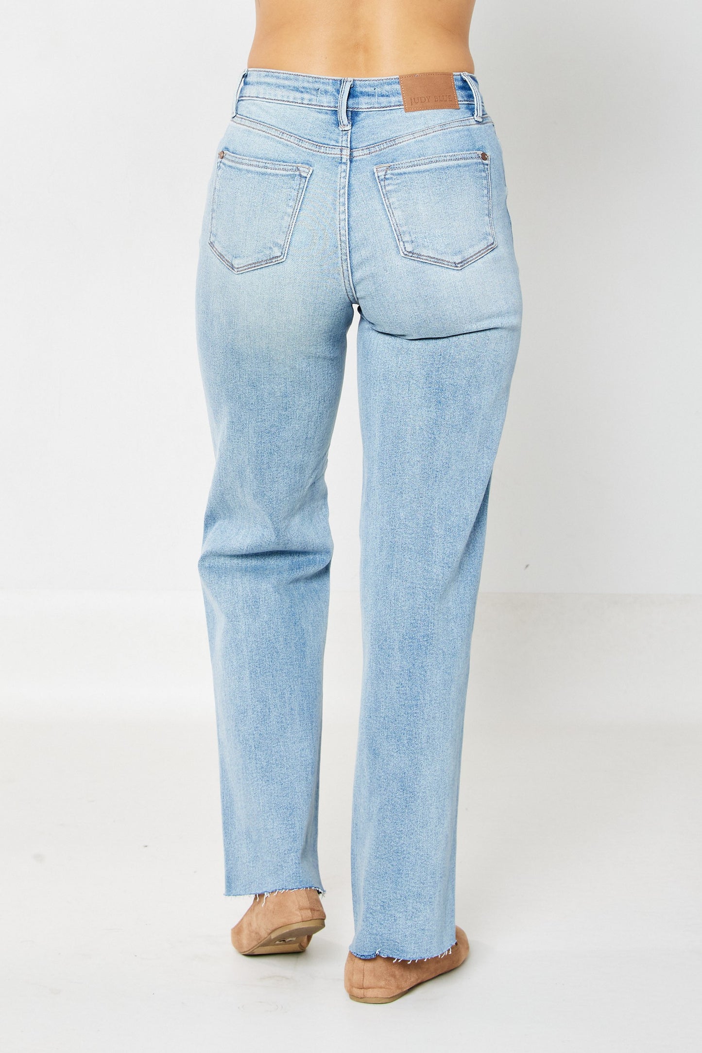 Judy Blue High Waisted Rigid Magic 90's Destroy Straight