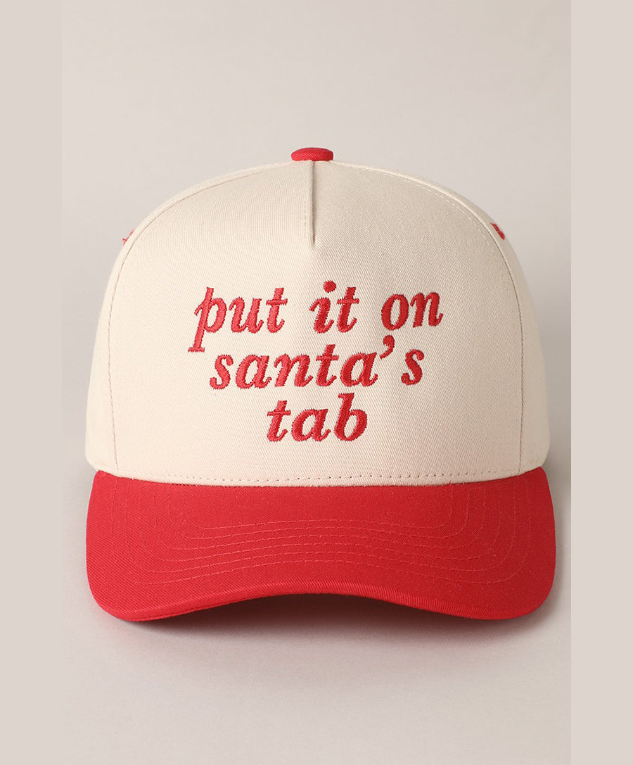 Put it on Santa's Tab Hat