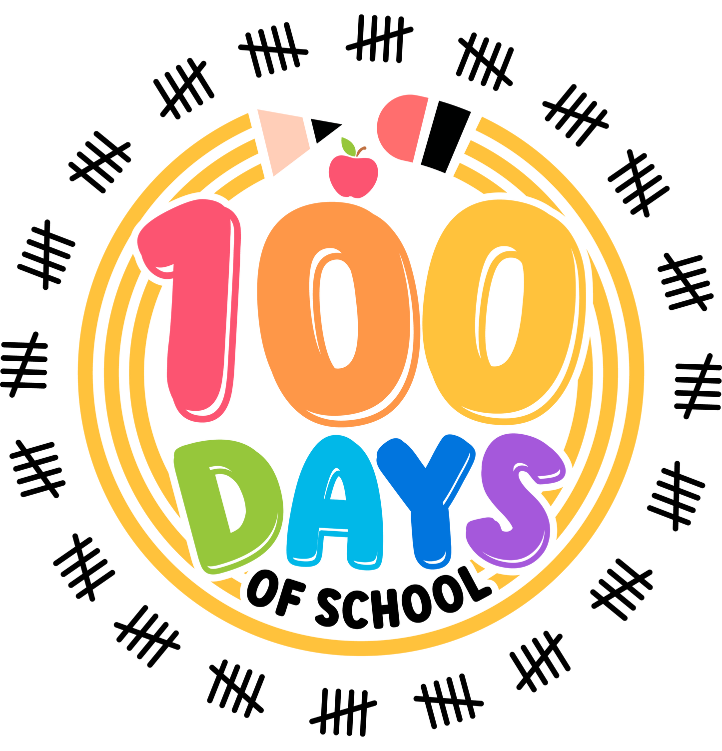 100 Days Tallied