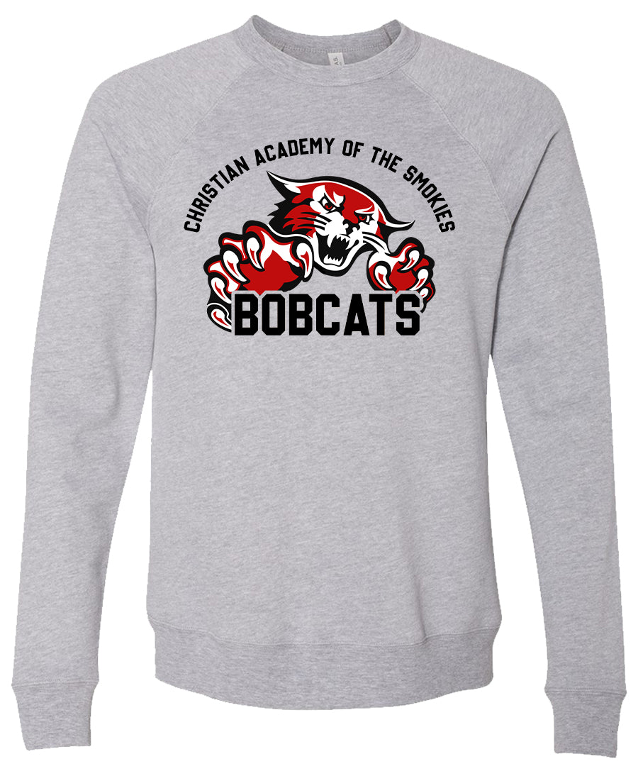 Bobcats - Sponge Fleece Raglan Crewneck Sweatshirt