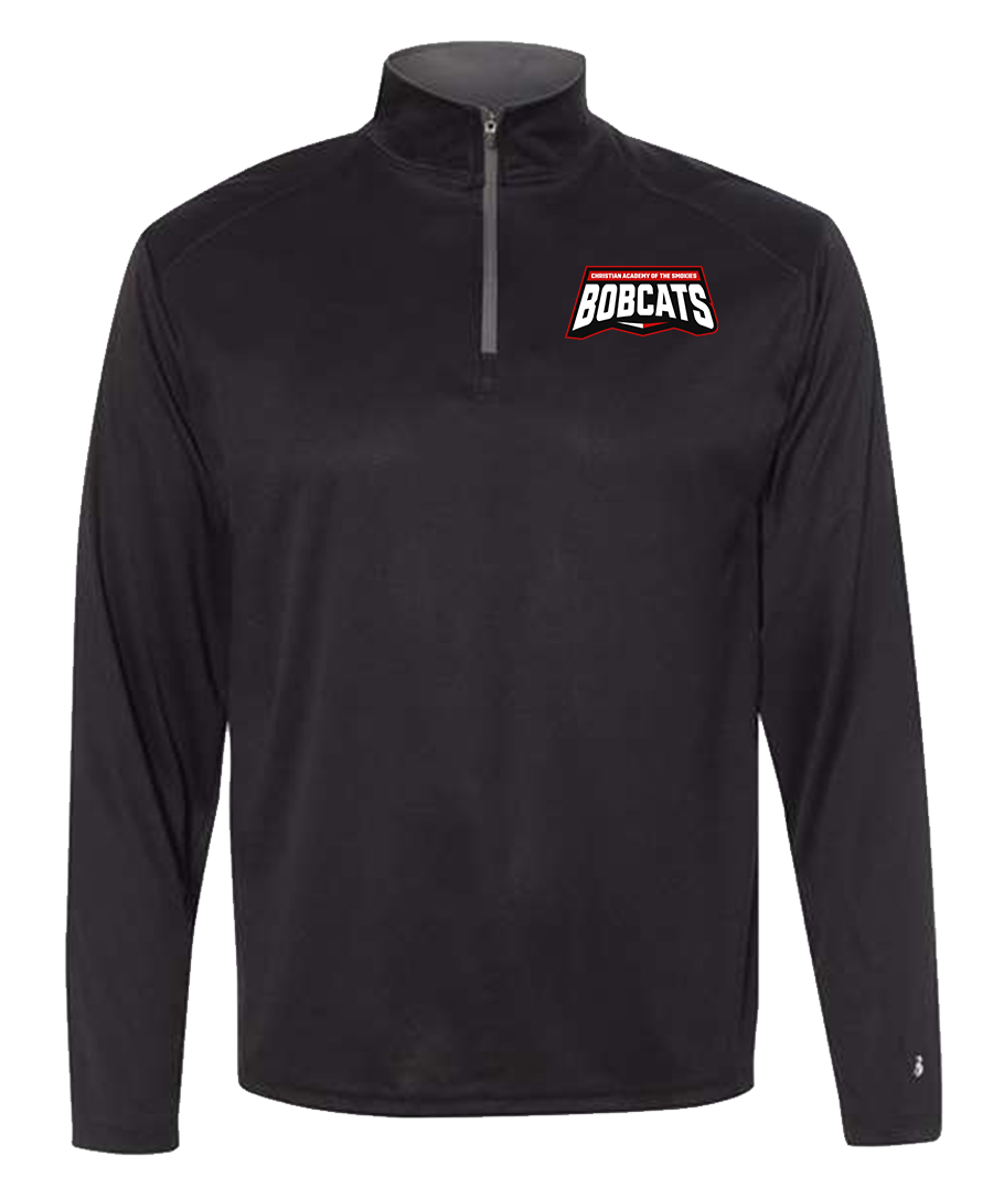 Zip Pullover {Text-2 LoGo}