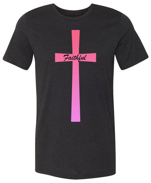 Faithful Pink Cross