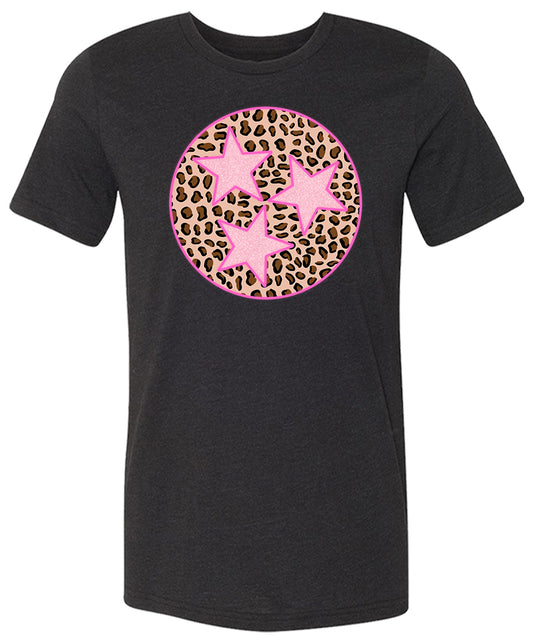 Pink & Leopard Tristar