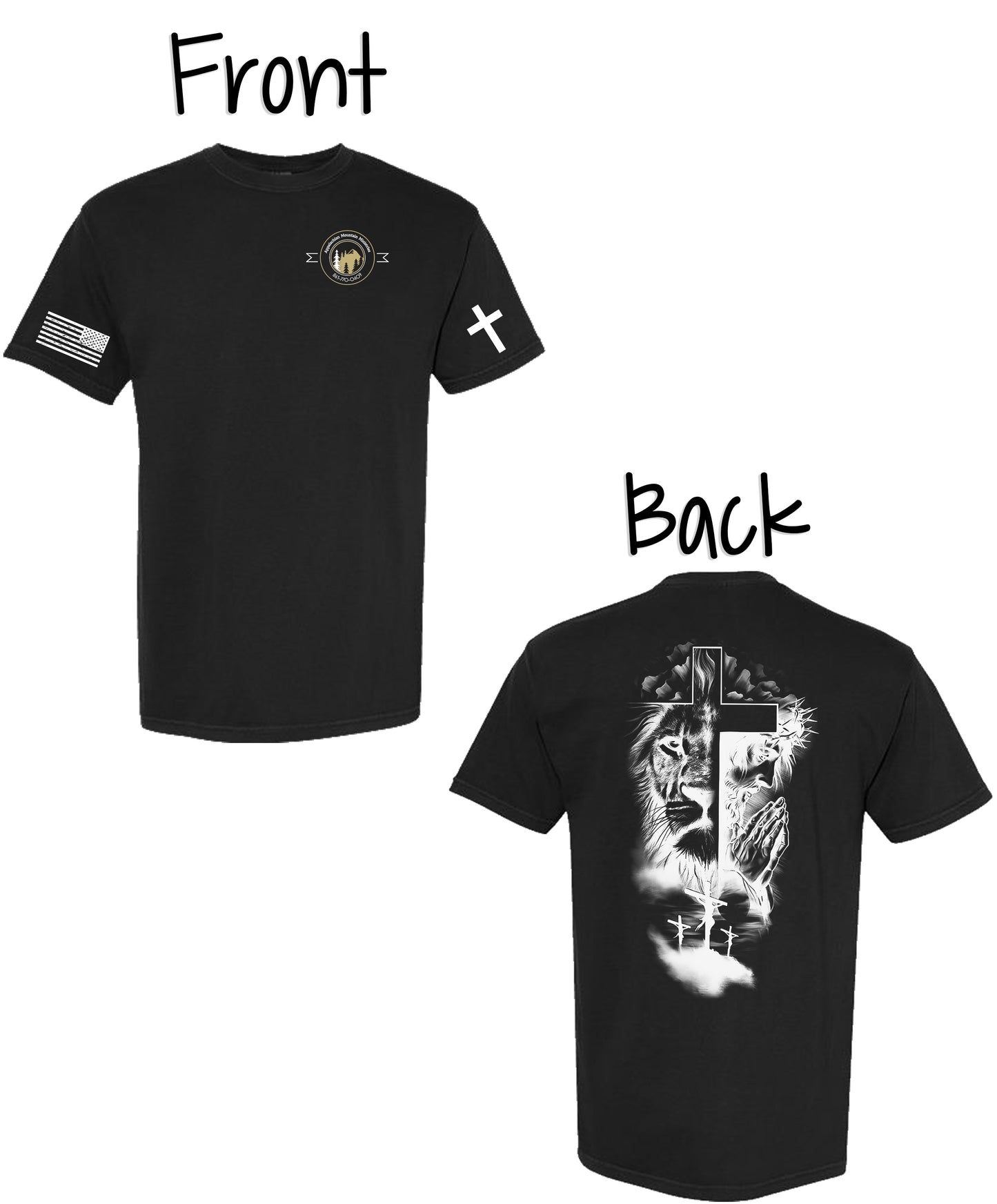 Jesus Praying - Cross Sleeve
