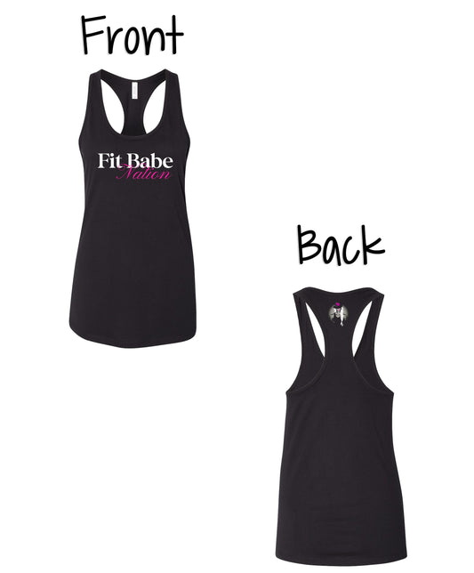 Fit Babe Nation Racer Back Tank