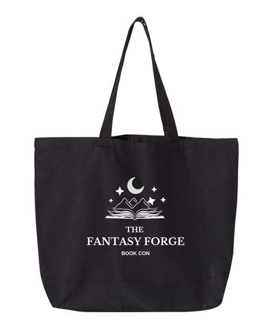 Jumbo Tote {White Logo}