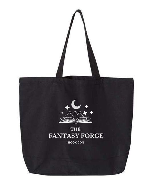 Jumbo Tote {White Logo}