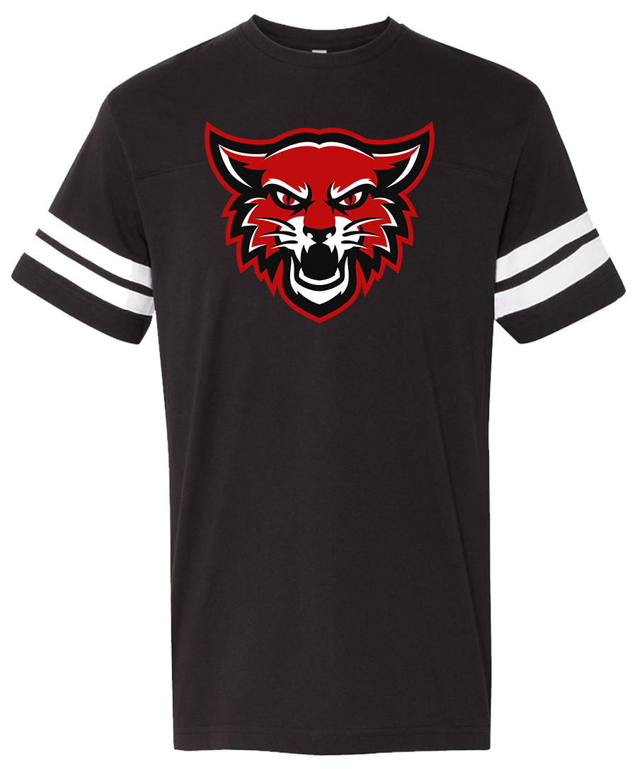Football Jersey Tee {Head Mascot LoGo}