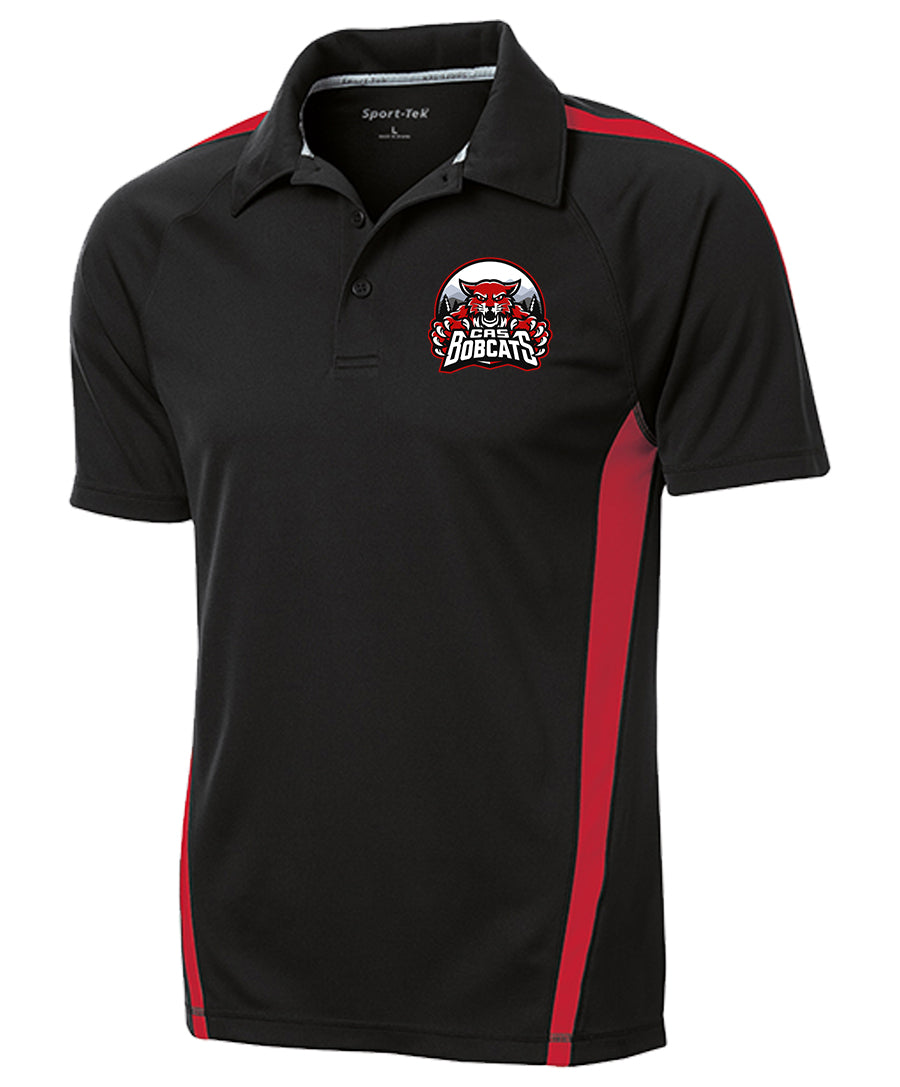 Bobcats - Mens Colorblock Polo