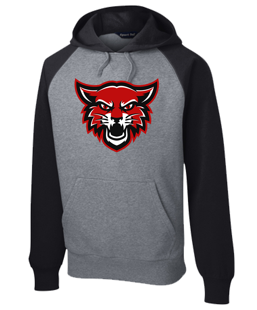 Hoodie Colorblock {Head Mascot LoGo}