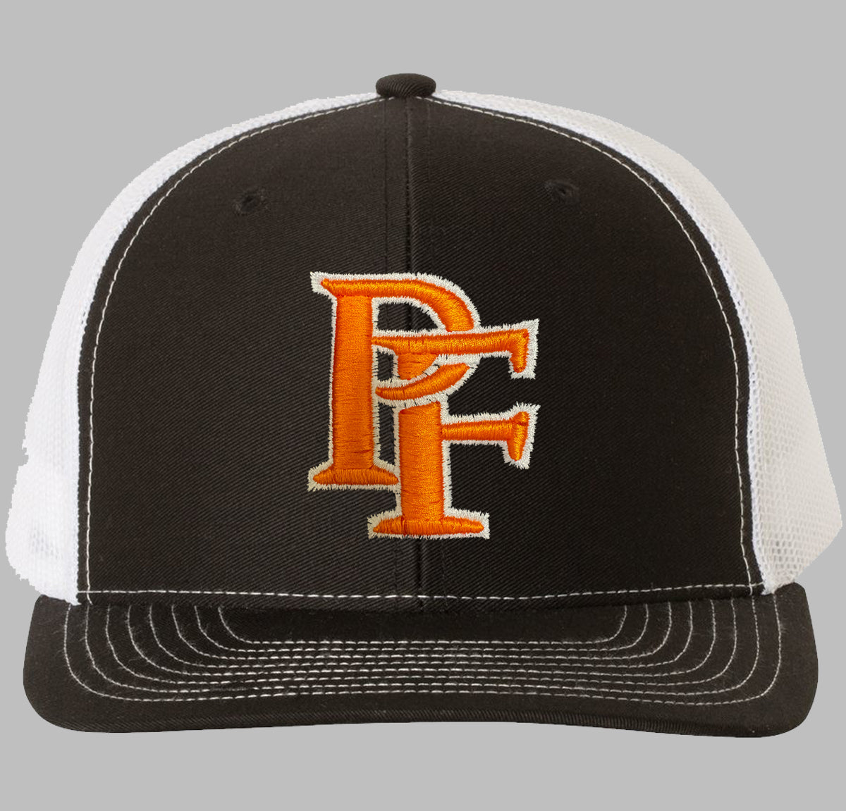 Black PF Structured Hat