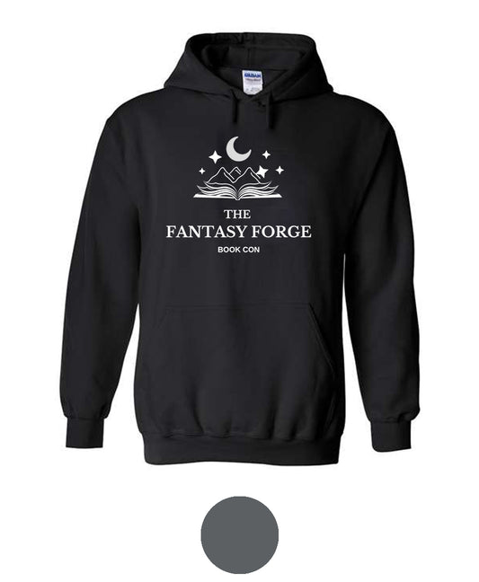 Hooded Sweatshirt {White Logo}