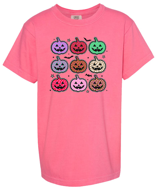 Youth Checkered Pumpkins