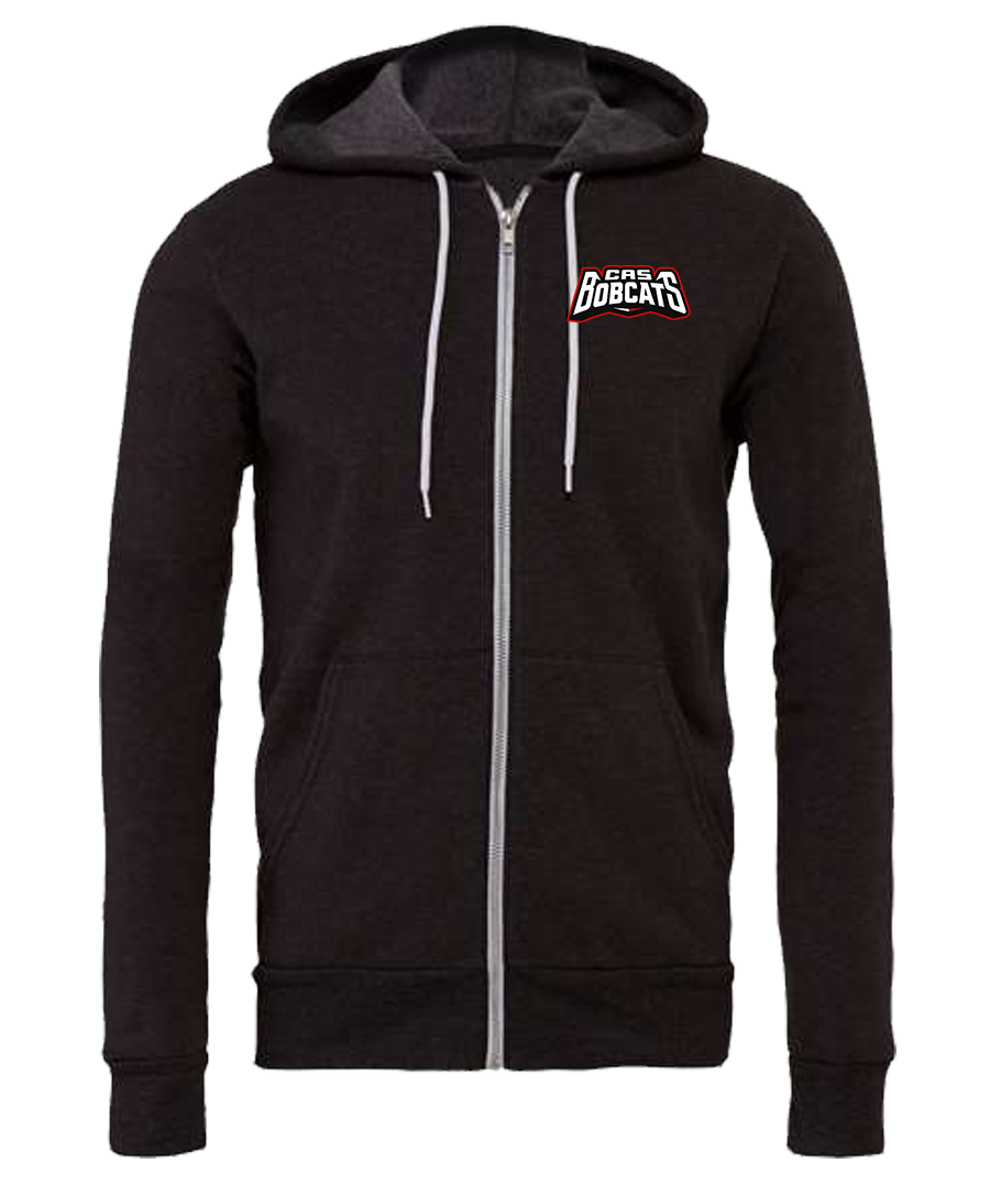 Full-Zip Hoodie {Text - 1 LoGo}