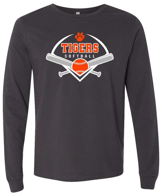 Tigers Softball Field Long Sleeve