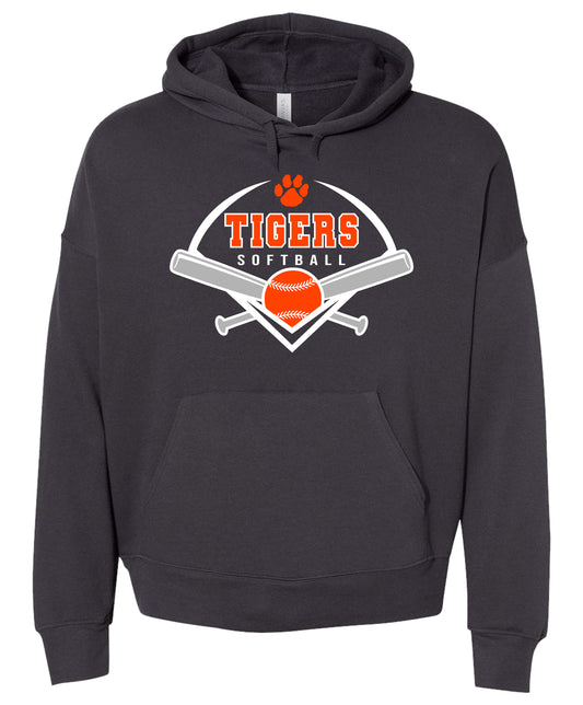 Tigers Softball Field Hoodie