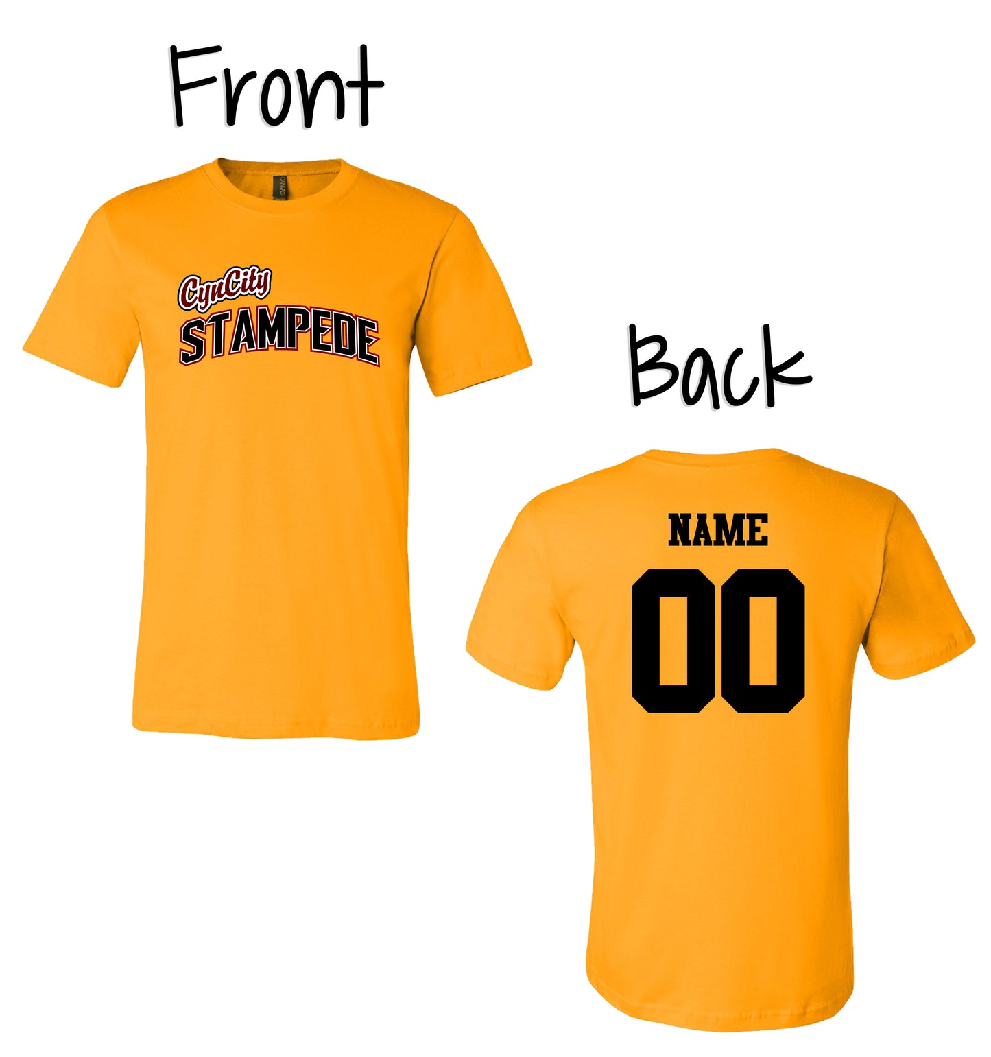 Stampede - Customizable Back