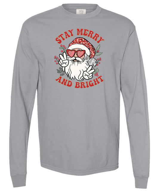 Stay Merry and Bright Santa