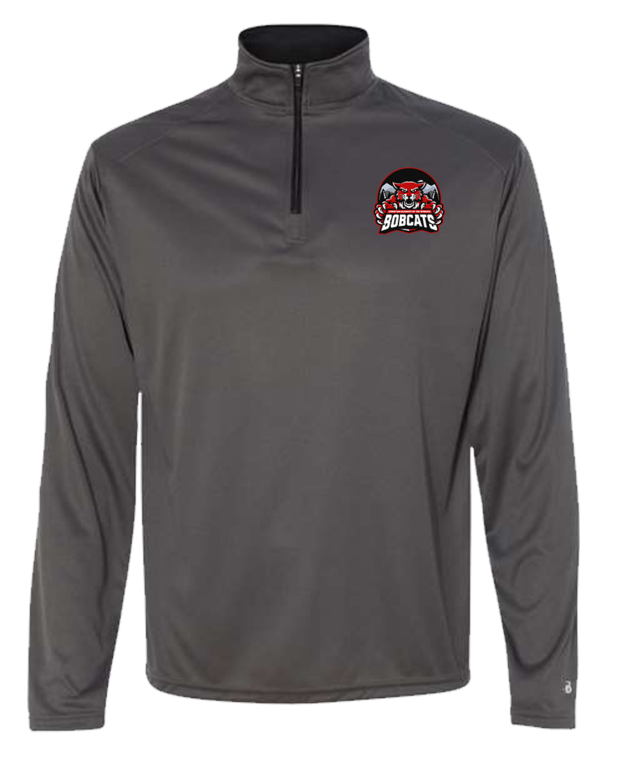 Zip Pullover {Dark Mode-2 LoGo}