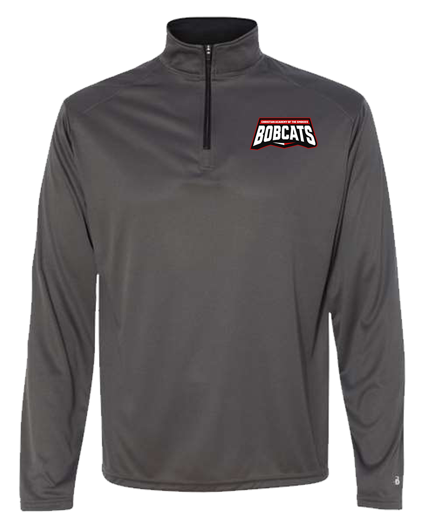 Zip Pullover {Text-2 LoGo}