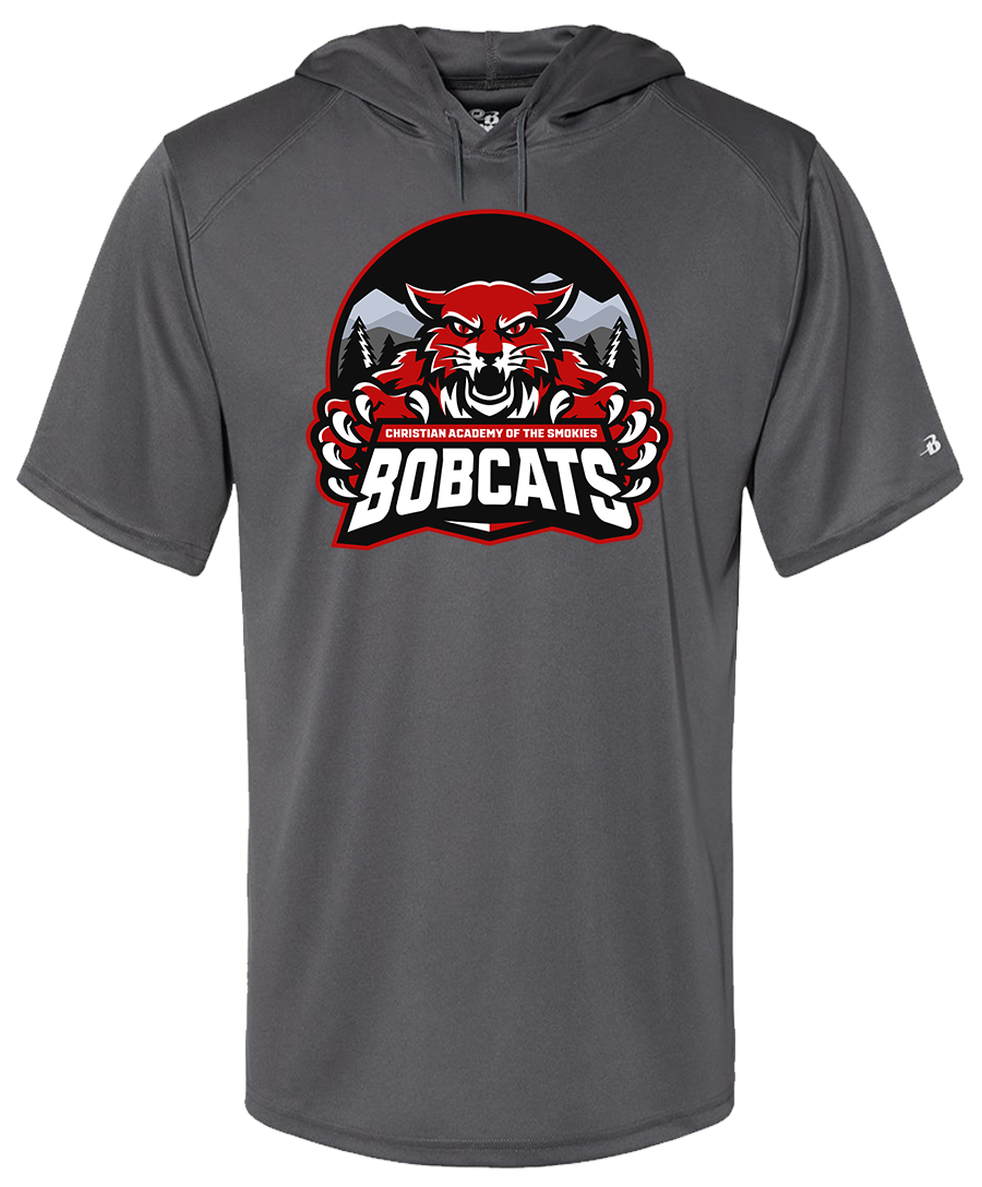 Hooded Tshirt {Dark Mode-2 LoGo}