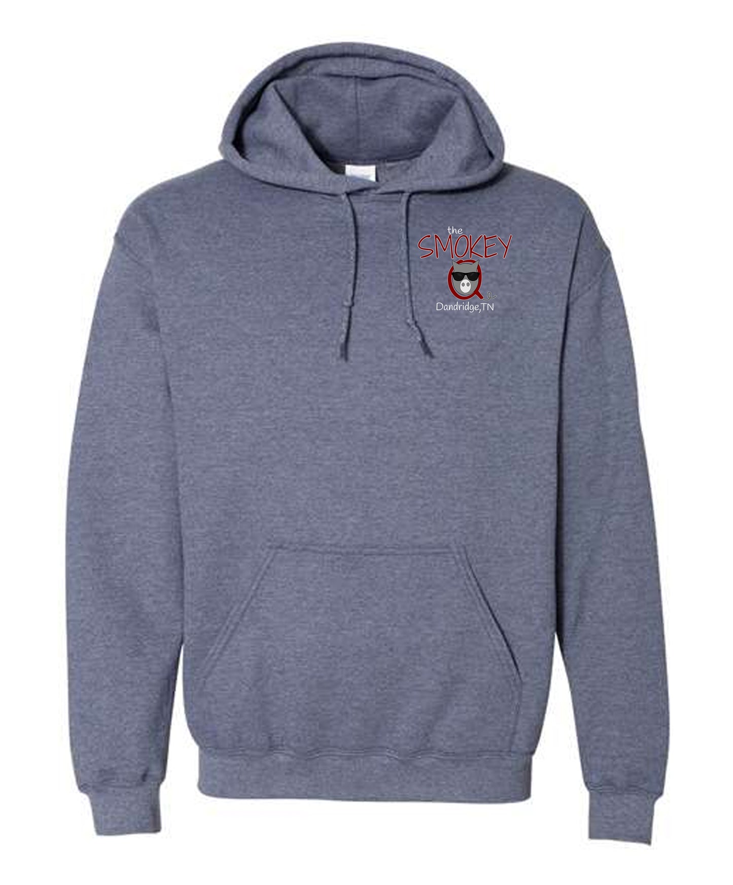 Left Chest - White