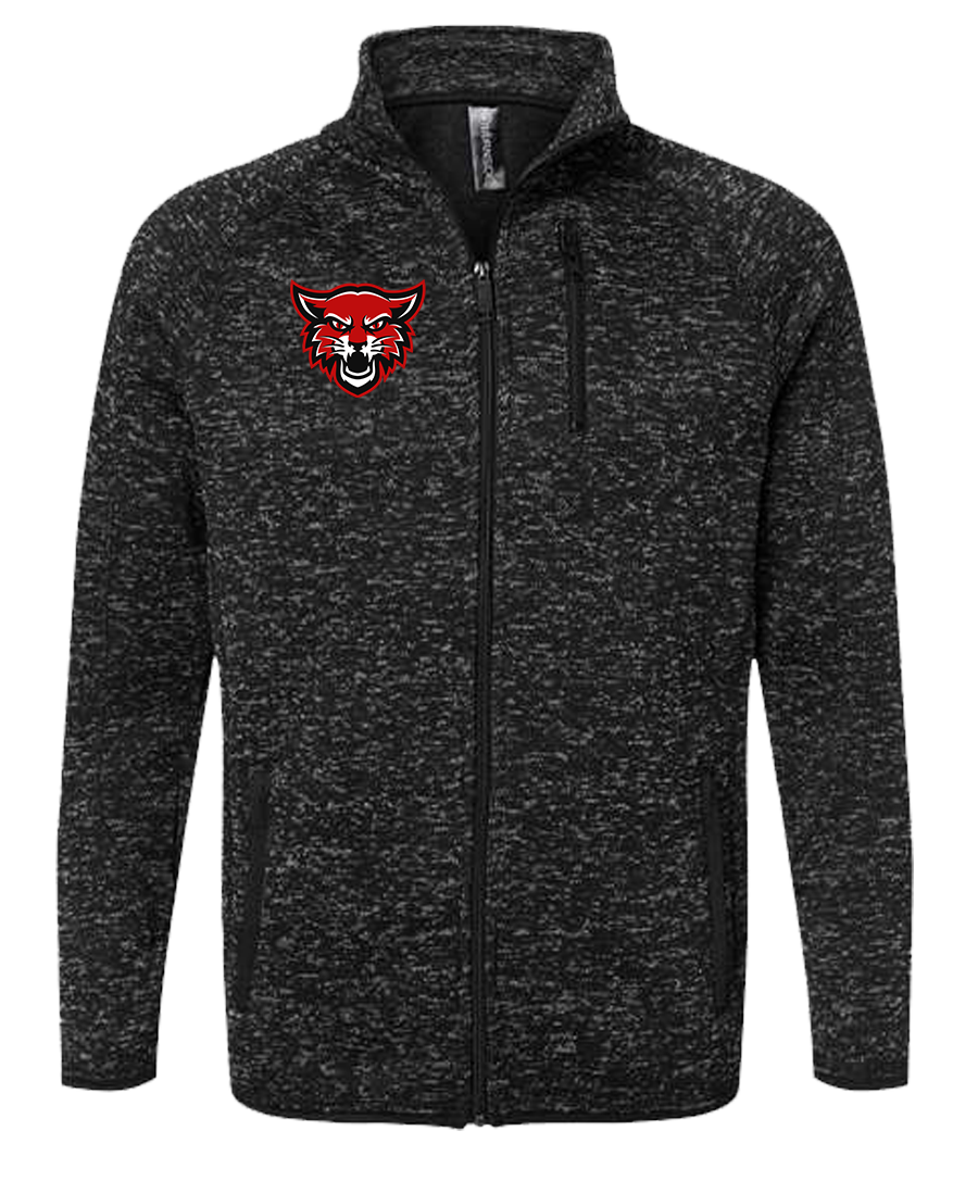 Sweater Jacket {Head Mascot LoGo}