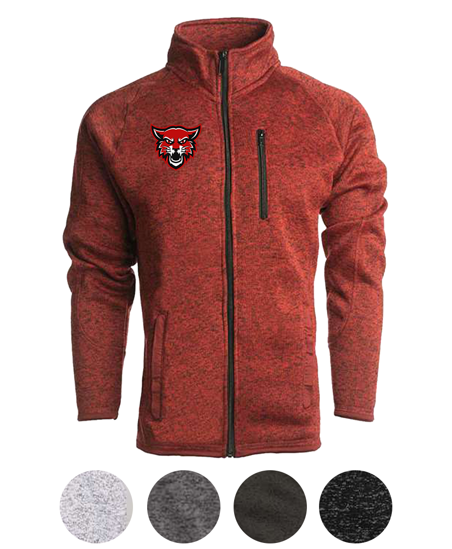 Sweater Jacket {Head Mascot LoGo}