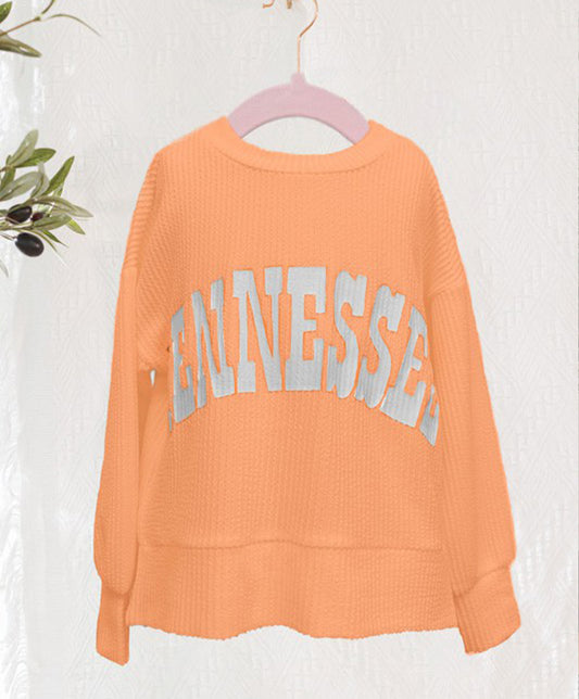 Tennessee Kids Crewneck Oversized Pullover