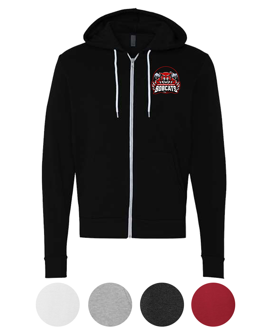 Full-Zip Hoodie {Dark Mode - 2 LoGo}